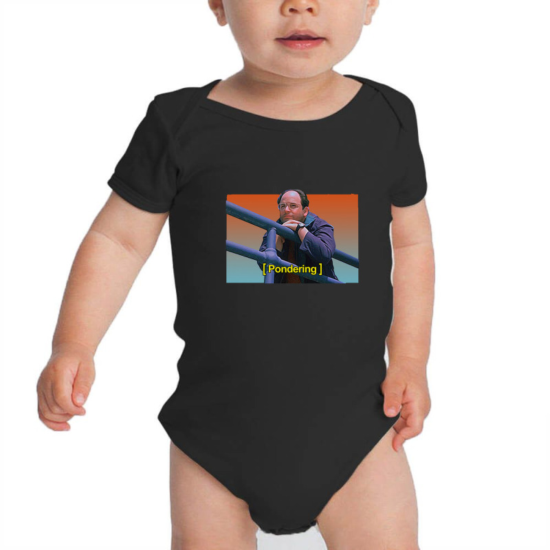 Pondering George George Costanza Baby Bodysuit | Artistshot