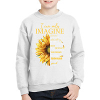 I Only Can Imagine Faith Christian Catholic Jesus God Lover Youth Sweatshirt | Artistshot