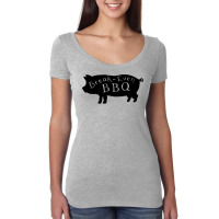 Break Even Bbq Sweatshirt Women's Triblend Scoop T-shirt | Artistshot