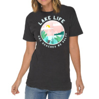 Lake Life Cuz Beaches Be Salty Funny Outdoor Women Men Tank Top Vintage T-shirt | Artistshot