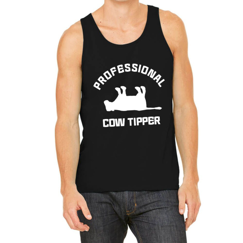 Pro Cow Tipper Tipping Funny Tank Top | Artistshot