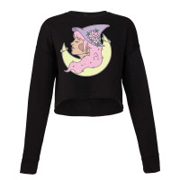 Moon Woman Cropped Sweater | Artistshot