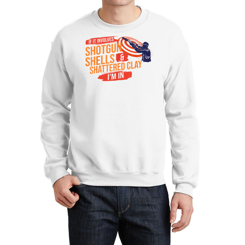 Sporting Clay Shooting Gift Trap Skeet Shooting T Shirt Crewneck Sweatshirt | Artistshot