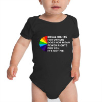 Rainbow Equal Rights For Others White Baby Bodysuit | Artistshot