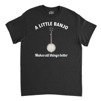 Banjo Bluegrass Music Traditional Musician Funny Gift Classic T-shirt | Artistshot