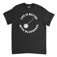 Banjo Bluegrass Music Traditional Musician Funny Gift Classic T-shirt | Artistshot