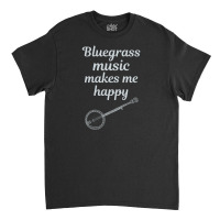 Banjo Bluegrass Music Traditional Musician Funny Gift Classic T-shirt | Artistshot