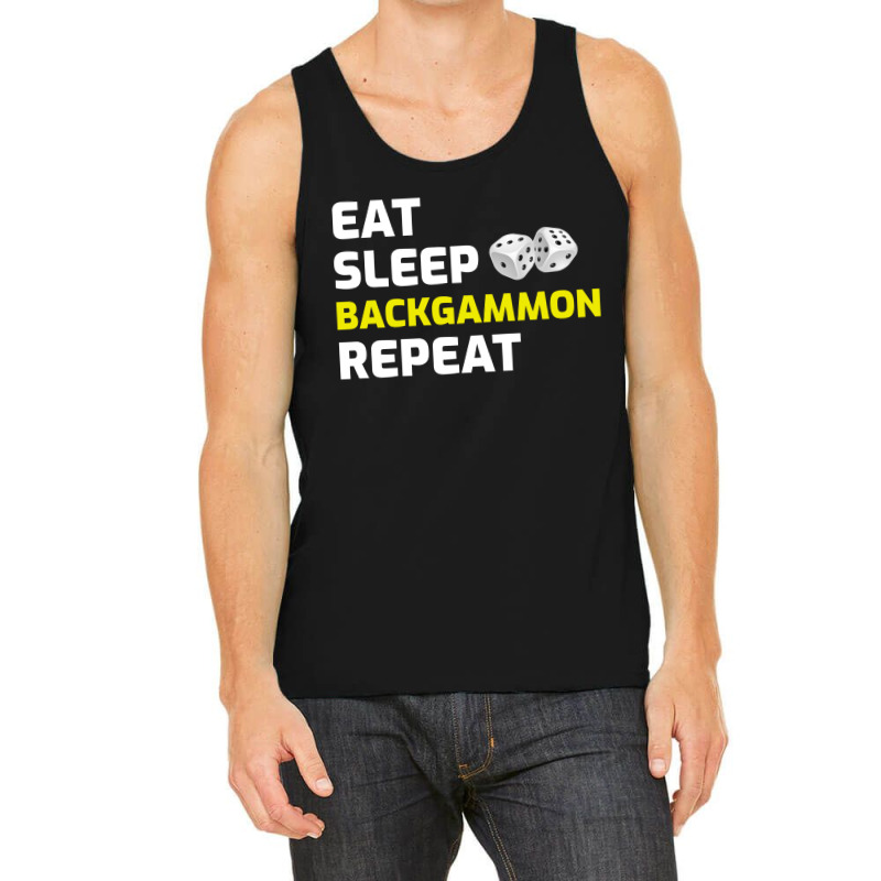 Backgammon Player Board Game Funny Sayings Gift Tank Top | Artistshot