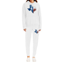 Texas Watercolor Map Hoodie & Jogger Set | Artistshot