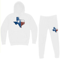 Texas Watercolor Map Hoodie & Jogger Set | Artistshot