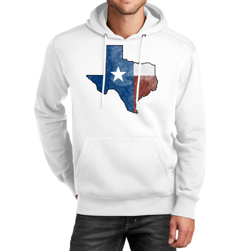 Texas Watercolor Map Unisex Hoodie | Artistshot