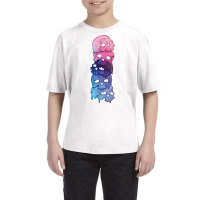 Omnisexual Pride Flag Goth Skulls T Shirt Youth Tee | Artistshot