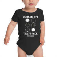 Mens Working Off This 6 Pack Fitness Cookies T Shirt Baby Bodysuit | Artistshot