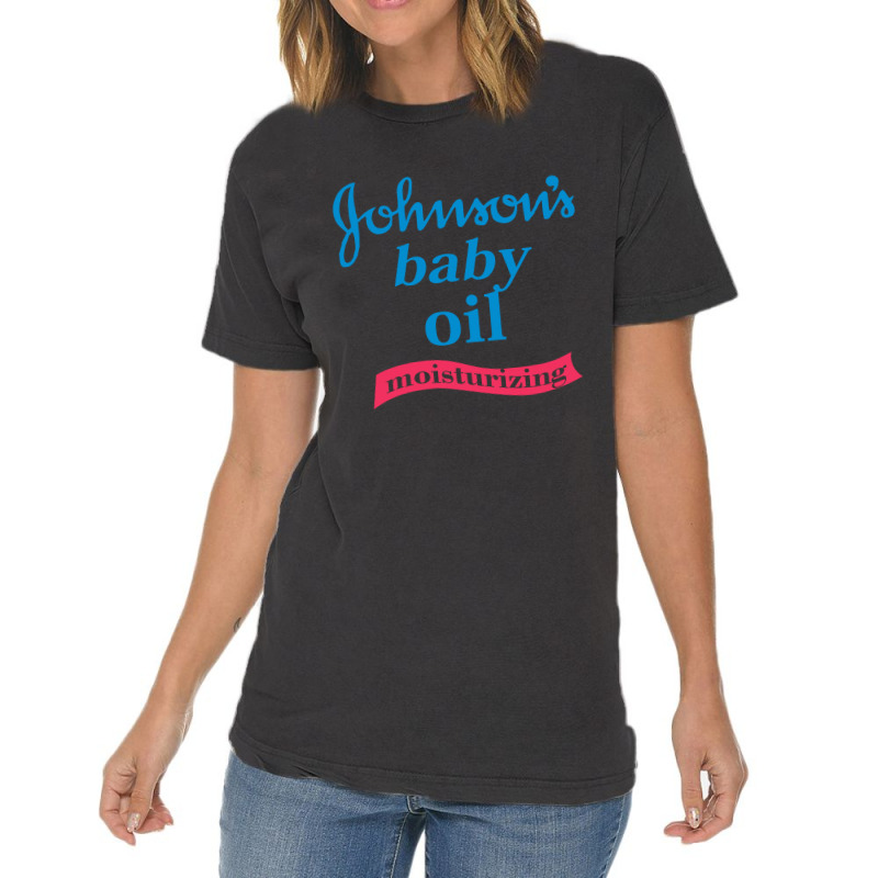 Johnson's Baby Oil Vintage T-Shirt by RandLRos | Artistshot