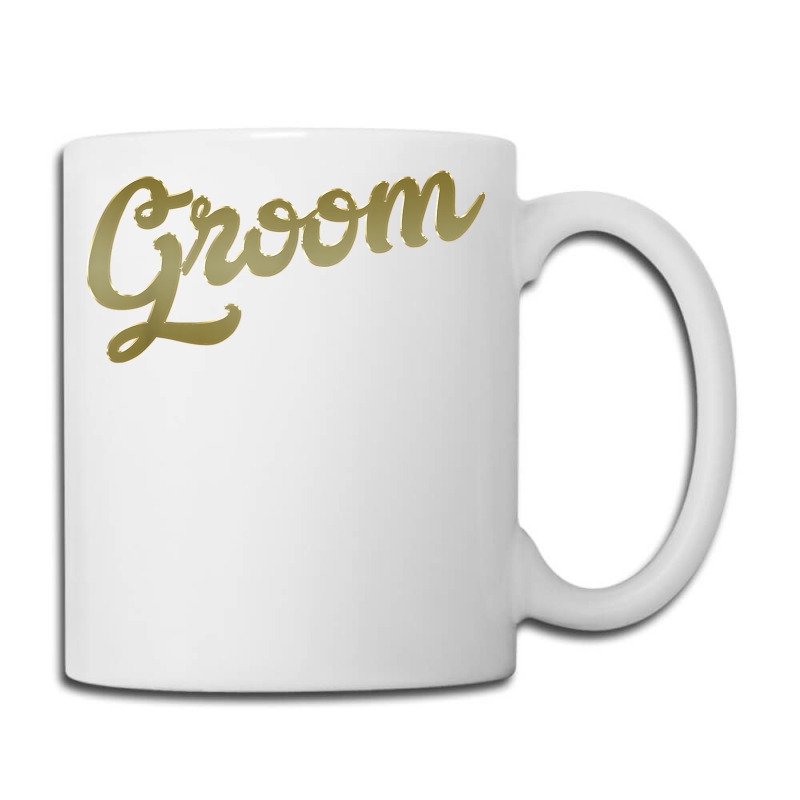 Best Groom Shirt Wedding Party & Bachelor Party, Faux Gold Coffee Mug | Artistshot