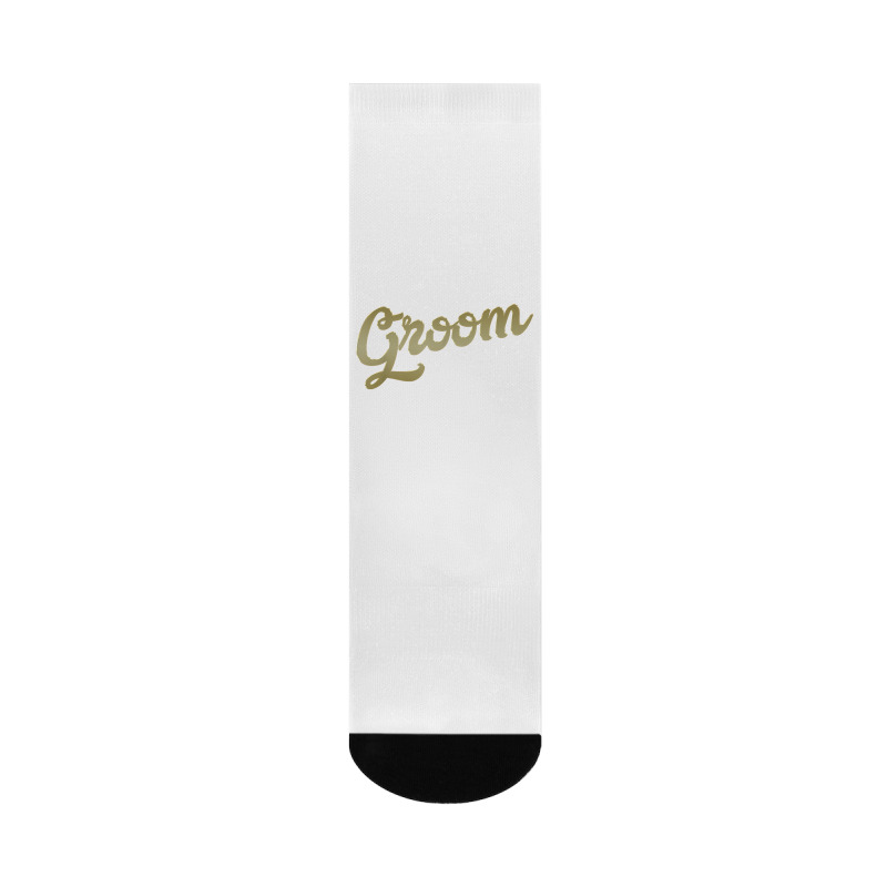 Best Groom Shirt Wedding Party & Bachelor Party, Faux Gold Crew Socks | Artistshot