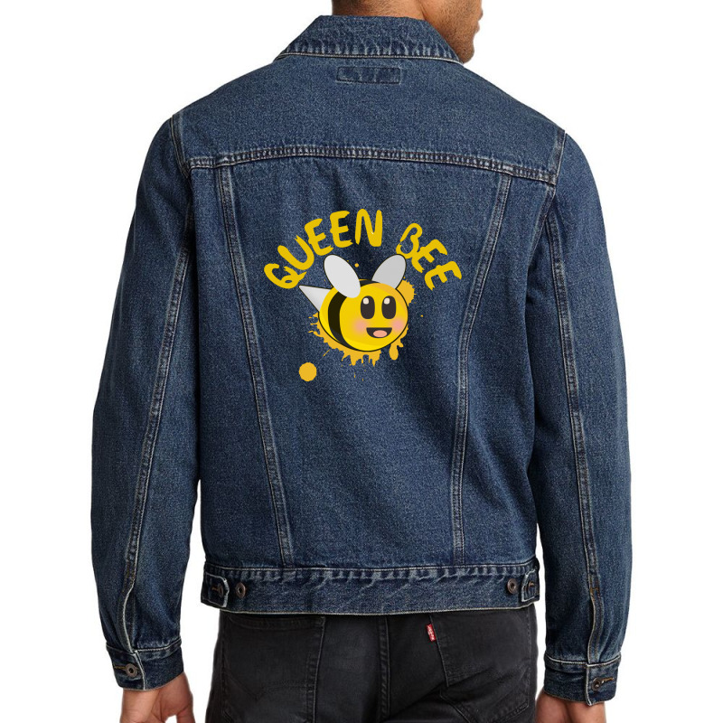 Quen Bee, Bee Lover Design Men Denim Jacket | Artistshot