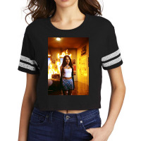 Olivia On Fire Scorecard Crop Tee | Artistshot