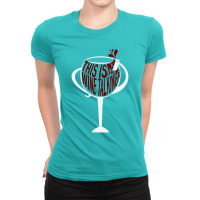 Wine Talking Ladies Fitted T-shirt | Artistshot