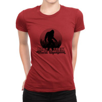 Retro Bigfoot Hide & Seek World Champion Ladies Fitted T-shirt | Artistshot