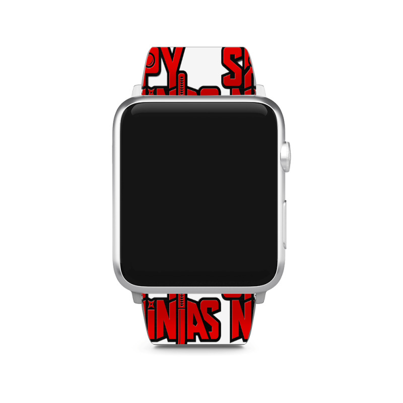 Custom Spy Ninjas Apple Watch Band By Cm-arts - Artistshot