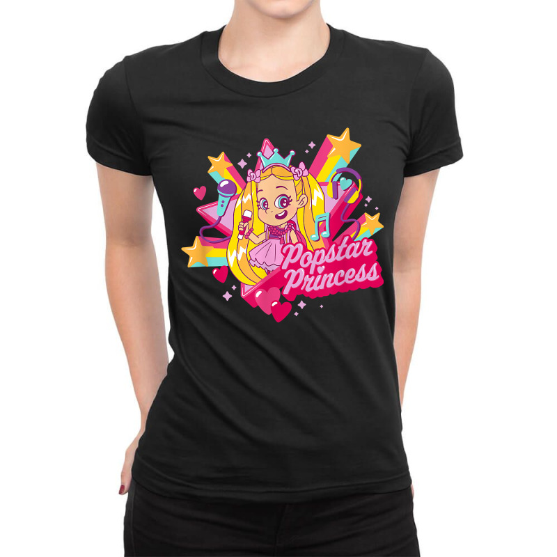 Love Diana Popstar Princess T Shirt Ladies Fitted T-Shirt by dequariusgoblirsch | Artistshot