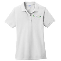 St Patrick's Boobs Shamrock Boobs Funny Ladies Polo Shirt | Artistshot