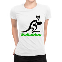 Rugby Wallabies Gifts Ladies Fitted T-shirt | Artistshot