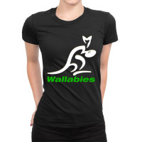 Rugby Wallabies Gifts Ladies Fitted T-shirt | Artistshot