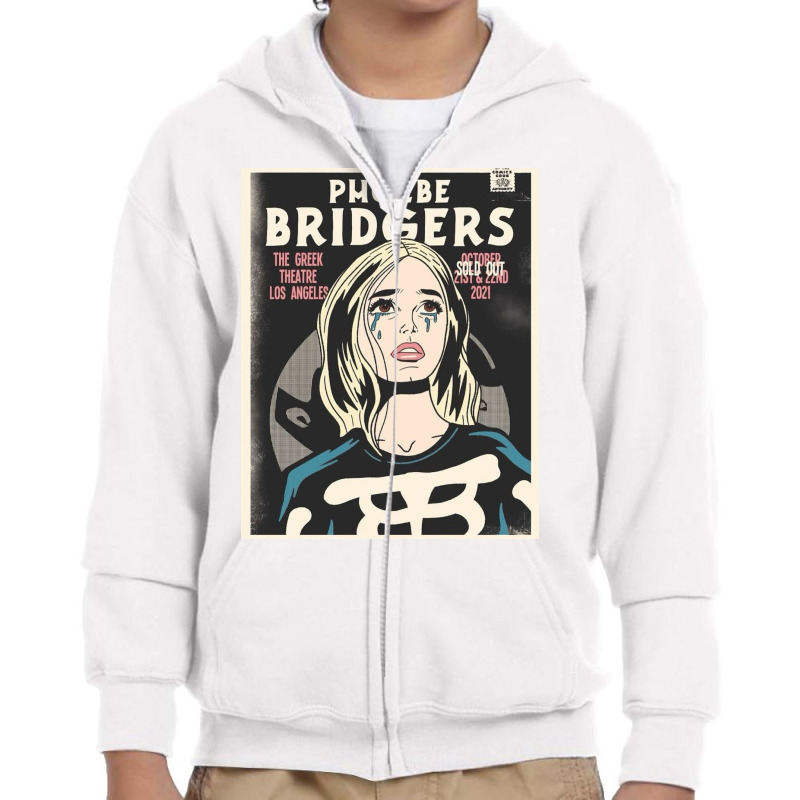 Phoebebridgers The Greek Theatre Los Angles Youth Zipper Hoodie | Artistshot