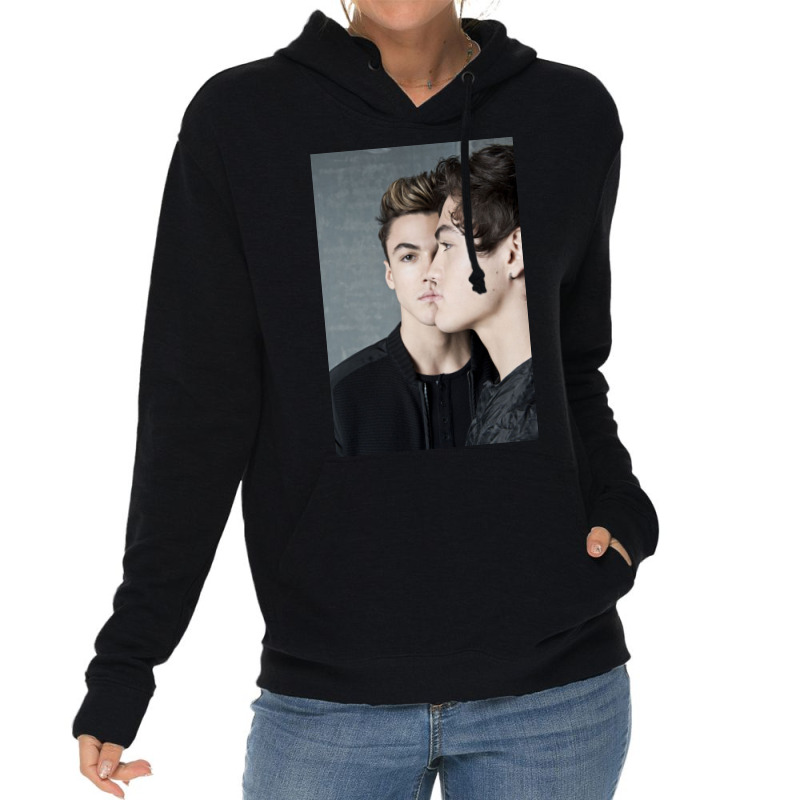 Angel With Two Brother Lightweight Hoodie | Artistshot