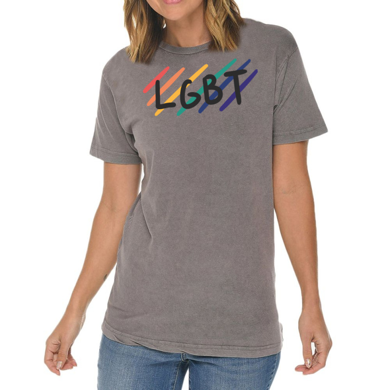 Lgbt Vintage T-shirt | Artistshot