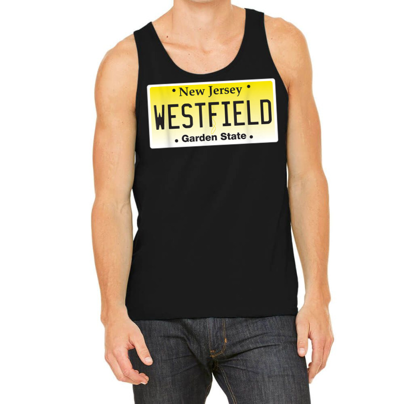 Westfield Nj Hometown New Jersey License Plate Graphic T Shirt Tank Top | Artistshot