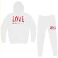 Love Is All You Need Hoodie & Jogger Set | Artistshot