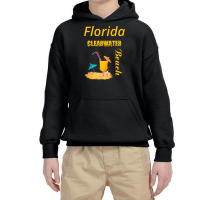 Florida Clearwater Beach Youth Hoodie | Artistshot