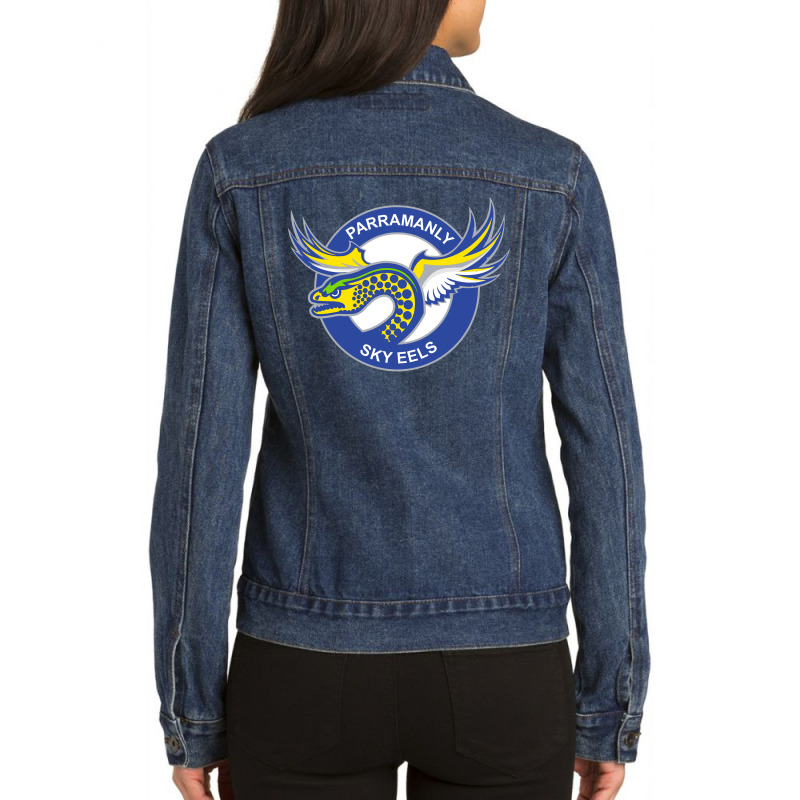 Parramatta Gifts Ladies Denim Jacket by ADORABLESUN | Artistshot