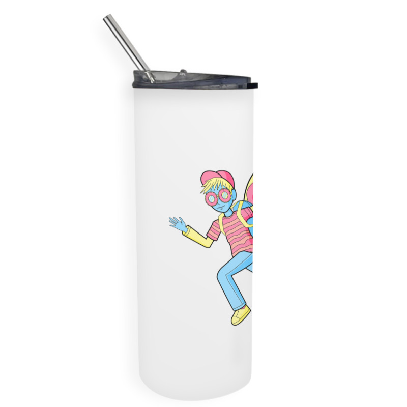 Just Run Because Love Donut Skinny Tumbler | Artistshot