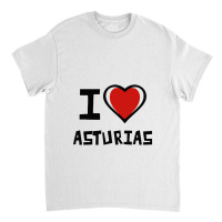 I Love Asturias Classic T-shirt | Artistshot