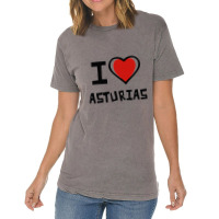 I Love Asturias Vintage T-shirt | Artistshot