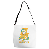 Thunder Man Adjustable Strap Totes | Artistshot