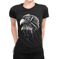 Eagle Ornate Ladies Fitted T-shirt | Artistshot