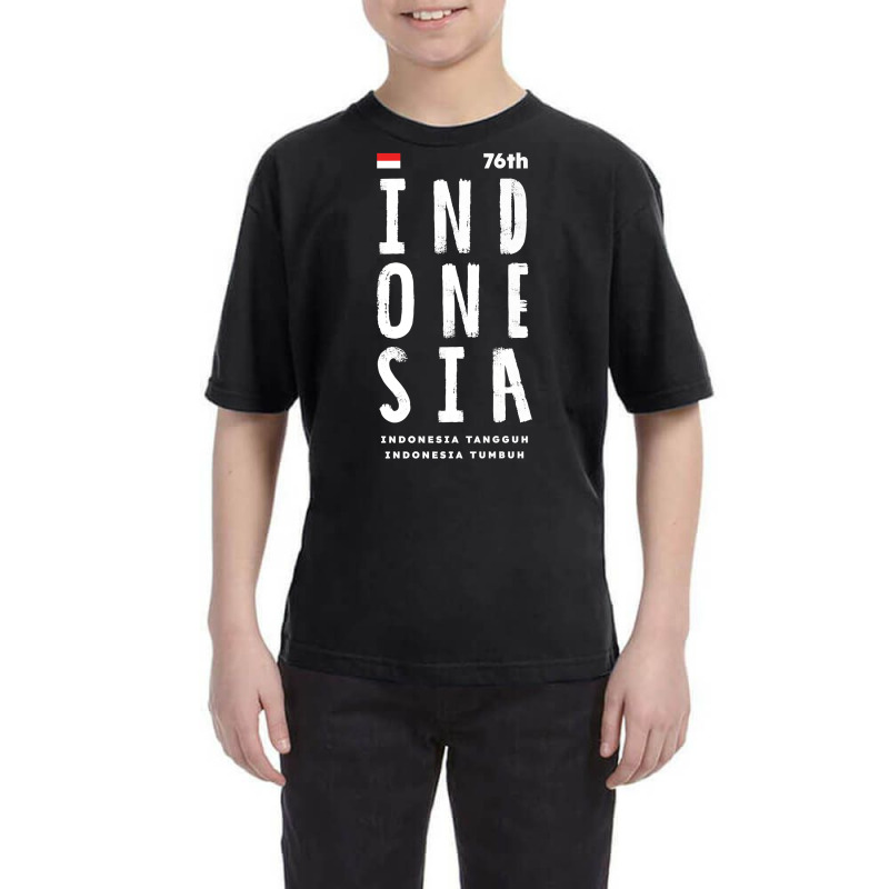 76th Indonesia Independence Day 17th Of August 2021 Premium T Shirt Youth Tee | Artistshot