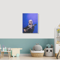 Phoebebridgers Playing The Guitar Portrait Canvas Print | Artistshot