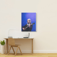 Phoebebridgers Playing The Guitar Portrait Canvas Print | Artistshot