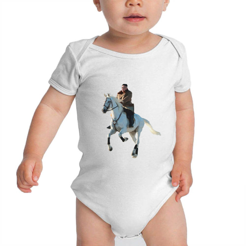 Oriental Rider   Kim Jong Un Baby Bodysuit | Artistshot