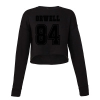 Orwell 84   George Orwell Cropped Sweater | Artistshot