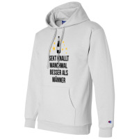 Sekt Knallt Manchmal Besser Als Männer Champion Hoodie | Artistshot