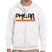 Phelan California Youth Zipper Hoodie | Artistshot