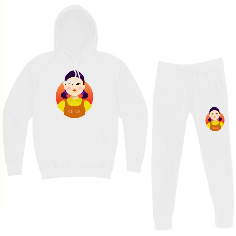 Red Light Green Light   Game Doll Hoodie & Jogger Set | Artistshot