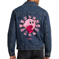 Retro Kirby Plush Men Denim Jacket | Artistshot